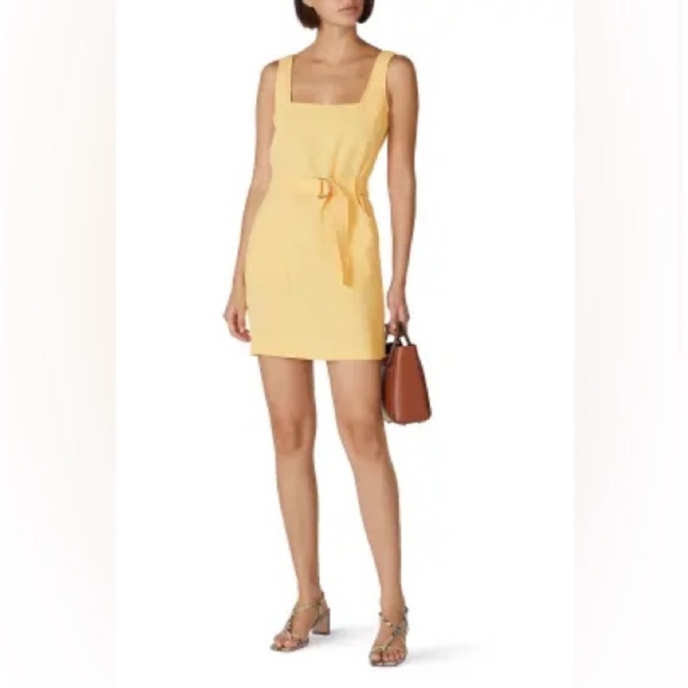 Amanda Uprichard Women's Yellow Dress XS